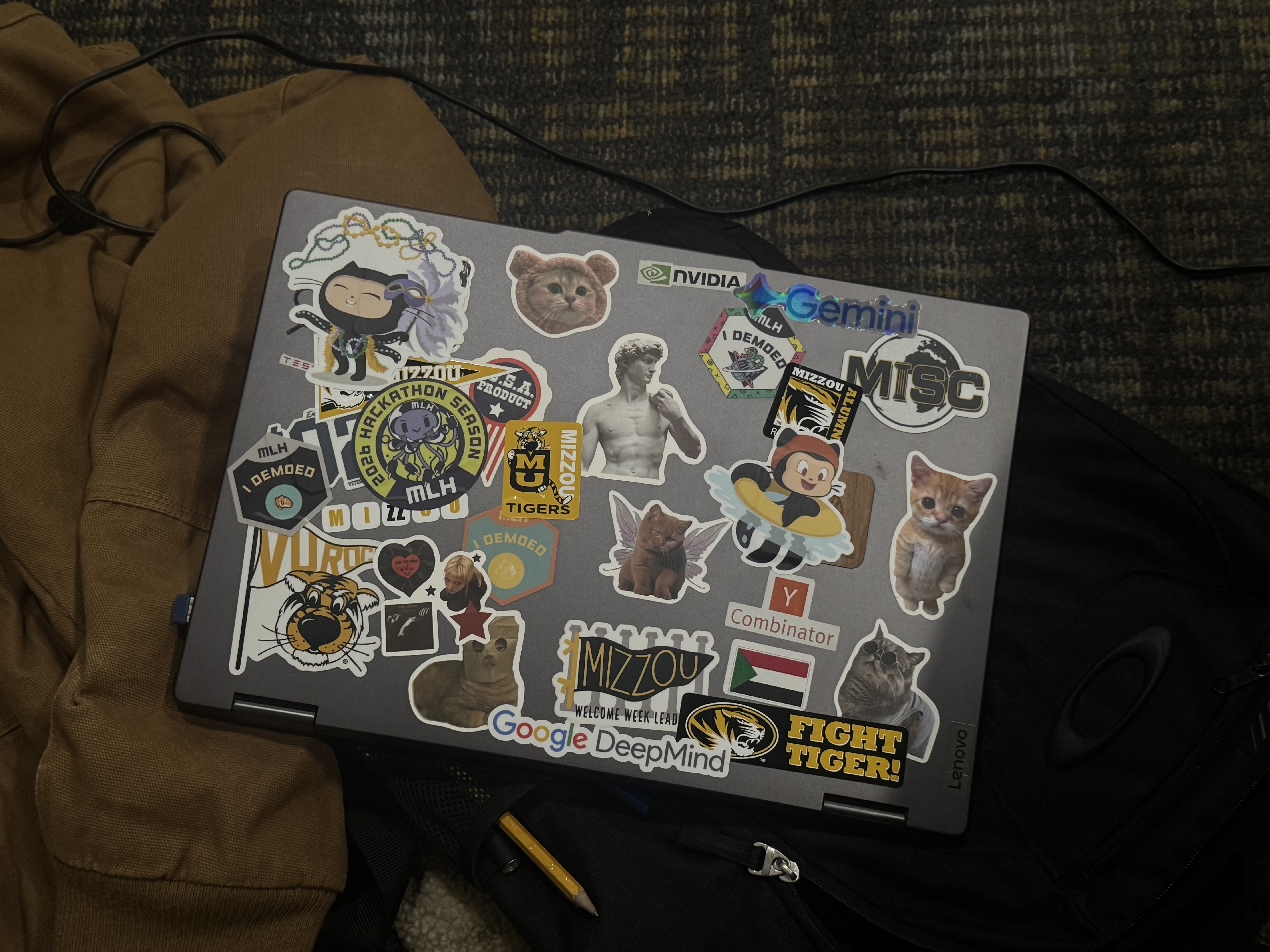 my lenovo yoga i7 - the server running jarvis 24/7 (for now)